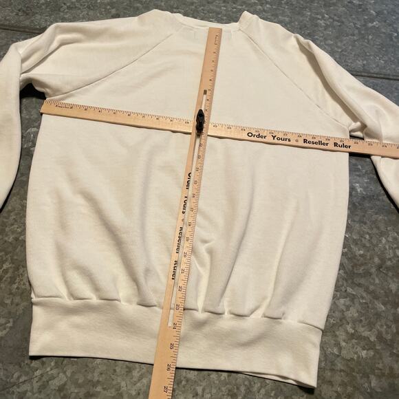 Vintage Bijan Men Logo Raglan Crewneck Sweatshirt Large Cologne Fragrance Promo - Picture 7 of 9